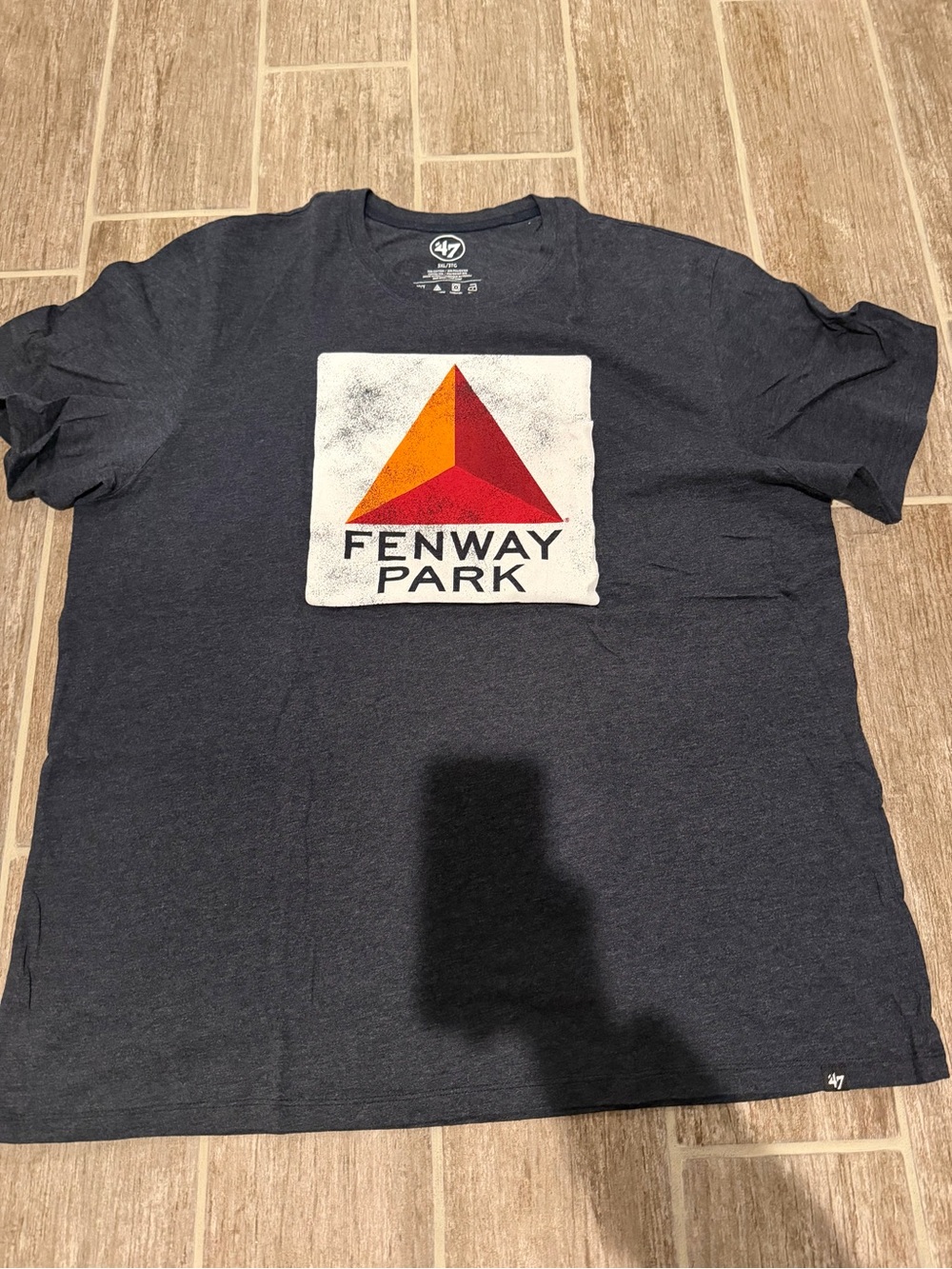 47 Fenway Park tee distressed shirt top mens